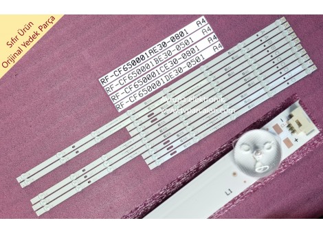 VESTEL 65U9510, 65U9600, 65U9700 Led bar, RF-CF650001AE30-0801, Tv ledleri